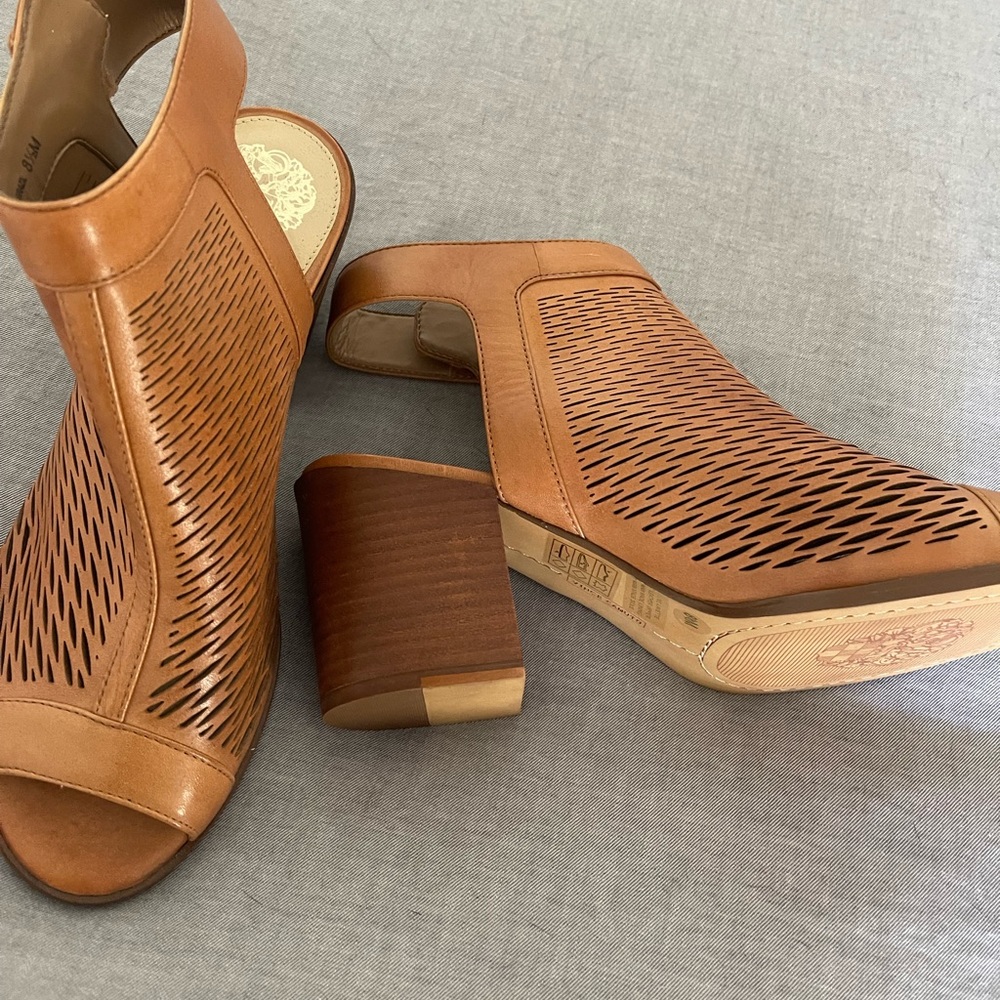 Vince Camuto Tan/Brown Heel Sandals